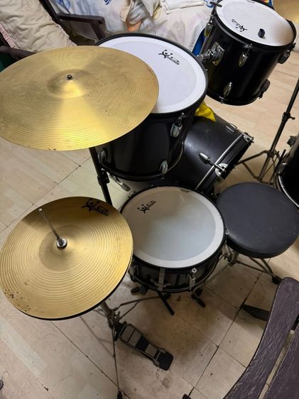 ขายกลองชุด Drums ซื้อมาใช้ไปครั้งเดียว เก็บคลุมผ้าอย่างดี ไม่รั่วไม่แตก ราคาต่อรองได้ รูปที่ 8