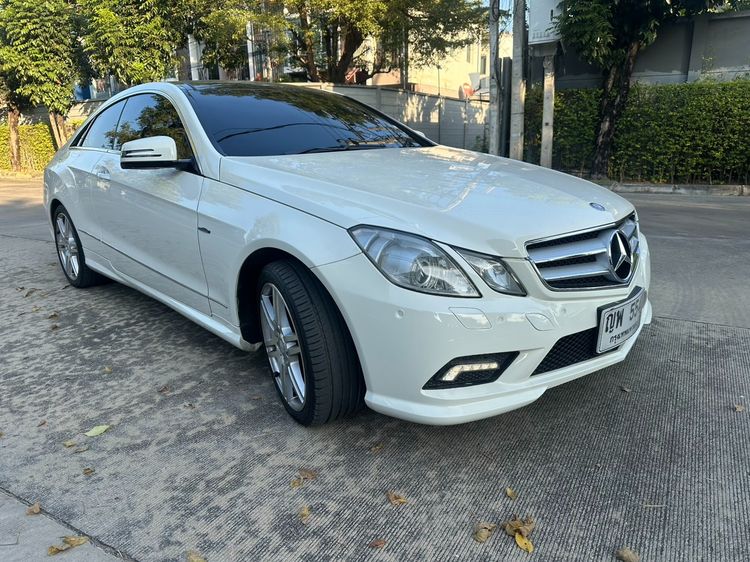 Mercedes-Benz E-Class 2011 E250 CGI Sedan เบนซิน ไม่ติดแก๊ส เกียร์อัตโนมัติ ขาว