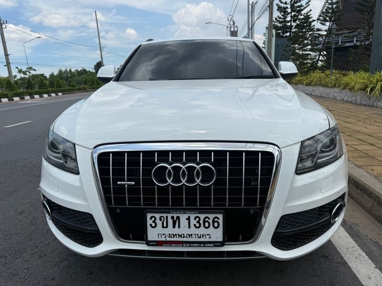 Audi Audi Q5  2010 2.0 TFSI Quattro 4WD Utility-car เบนซิน ไม่ติดแก๊ส เกียร์อัตโนมัติ ขาว รูปที่ 2