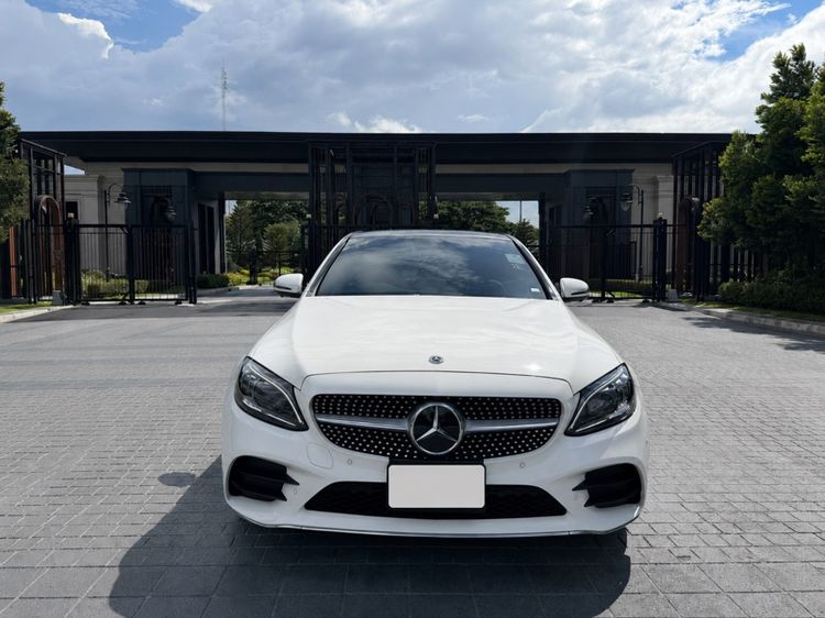 รถ Mercedes-Benz C-Class C220 สี ขาว
