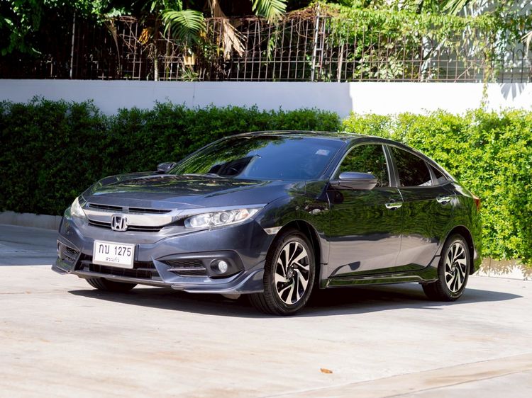 Honda Civic 2017 1.8 EL i-VTEC Sedan เบนซิน ไม่ติดแก๊ส เกียร์อัตโนมัติ เทา รูปที่ 3