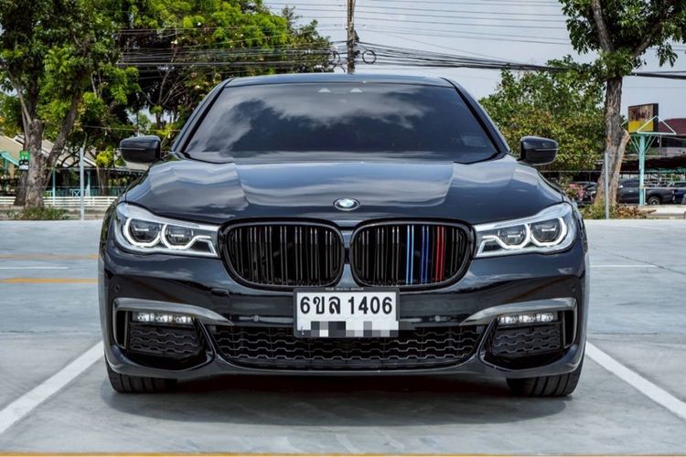 BMW Series 7 2019 730Ld Sedan ดีเซล ไม่ติดแก๊ส เกียร์อัตโนมัติ ดำ