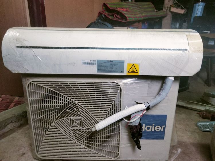 Haier แอร์ติดผนัง เป็นระบบอินเวอร์เตอร์ แอร์บ้านมือสองสภาพนางฟ้า 12,300 BTU Inverter