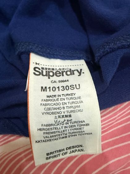 ขายเสื้อ Superdry แท้ สีน้ำเงิน Size L รูปที่ 5
