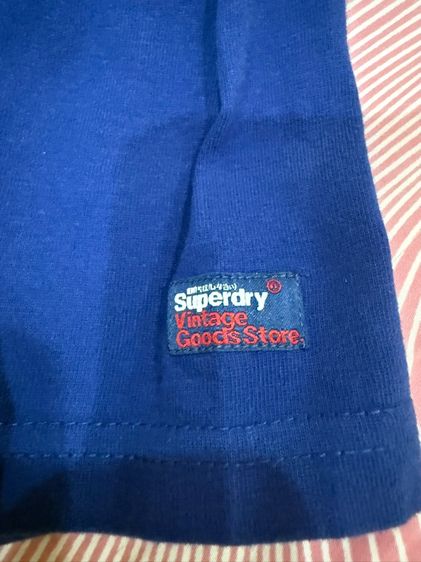 ขายเสื้อ Superdry แท้ สีน้ำเงิน Size L รูปที่ 7