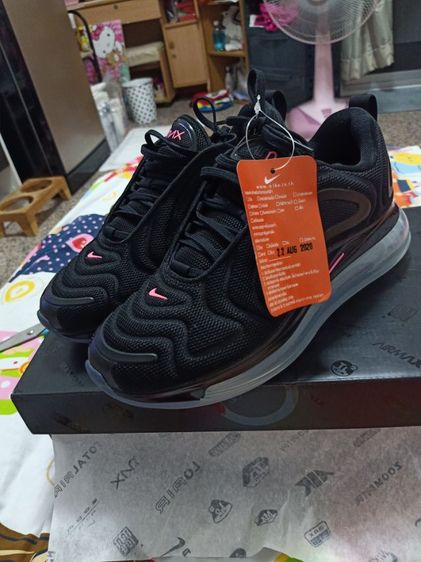 รองเท้าผ้าใบ ดำ ผ้าใบ UK 5 | EU 38 | US 6.5 รองเท้า Nike Air 