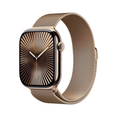 Apple Watch series 10 titanium gold gps cellular 46mm มือ1 รูปที่ 3