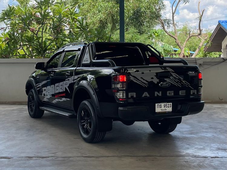 Ford Ranger 2022 2.2 Hi-Rider XLT Pickup ดีเซล ไม่ติดแก๊ส เกียร์อัตโนมัติ ดำ รูปที่ 4