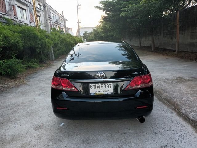 Toyota Camry 2008 2.0 G Sedan เบนซิน ไม่ติดแก๊ส เกียร์อัตโนมัติ ดำ รูปที่ 3
