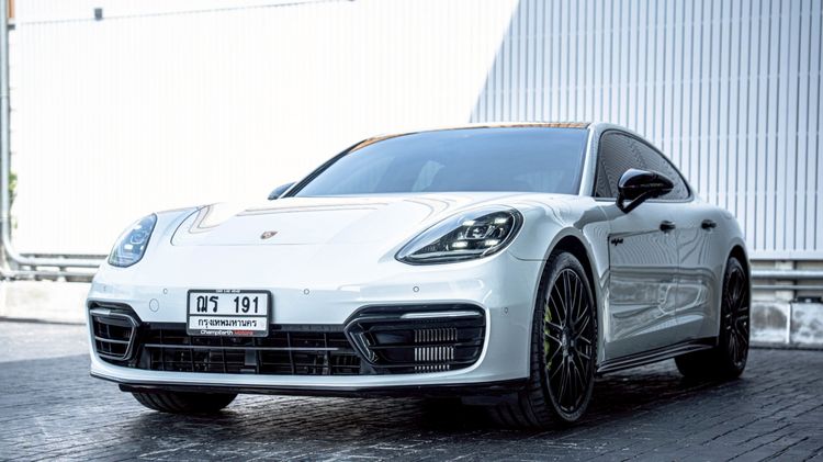 Porsche Panamera 2021 2.9 4 E-Hybrid 4WD Sedan ปลั๊กอินไฮบริด (PHEV) ไม่ติดแก๊ส เกียร์อัตโนมัติ ขาว รูปที่ 3