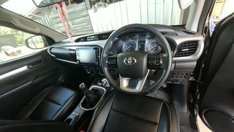 Toyota Hilux Revo 2021 2.4 Prerunner Mid Pickup ดีเซล เกียร์ธรรมดา ดำ รูปที่ 2