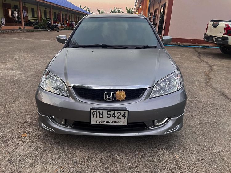 Honda Civic 2005 1.7 VTi Sedan เบนซิน LPG เกียร์อัตโนมัติ เทา รูปที่ 2