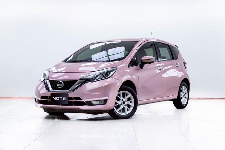Nissan Note 2019 1.2 VL Sedan เบนซิน ไม่ติดแก๊ส เกียร์อัตโนมัติ ชมพู