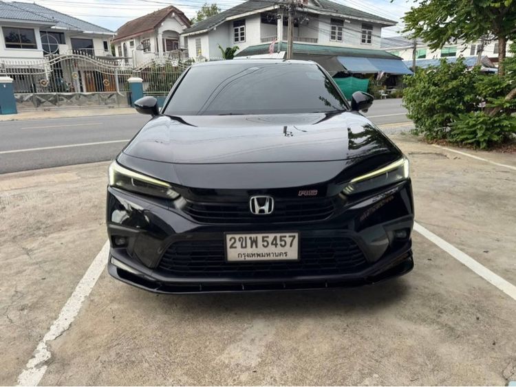 Honda Civic 2022 1.5 Turbo RS Sedan เบนซิน ไม่ติดแก๊ส เกียร์อัตโนมัติ ดำ