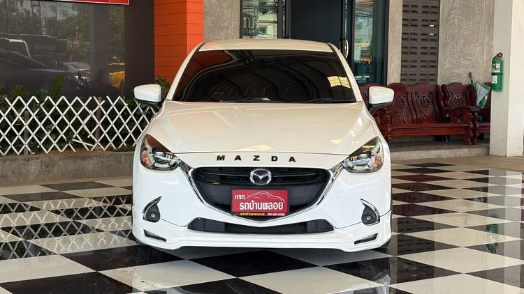 Mazda Mazda 2 2019 1.3 High Connect Sedan เบนซิน ไม่ติดแก๊ส เกียร์อัตโนมัติ ขาว รูปที่ 2