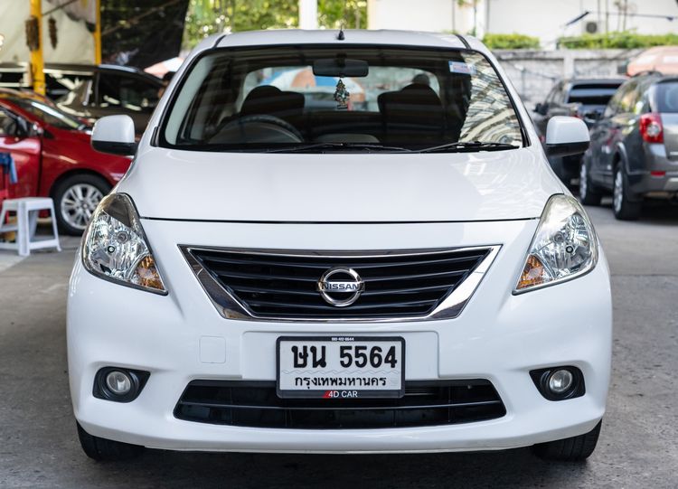 รถ Nissan Almera 1.2 VL สี ขาว