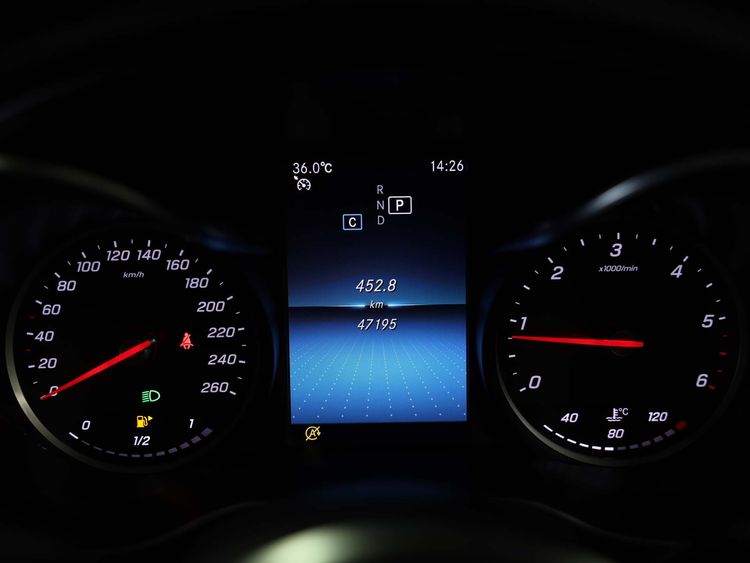 Mercedes-Benz C-Class 2020 C220 Sedan ดีเซล ไม่ติดแก๊ส เกียร์อัตโนมัติ เทา รูปที่ 3