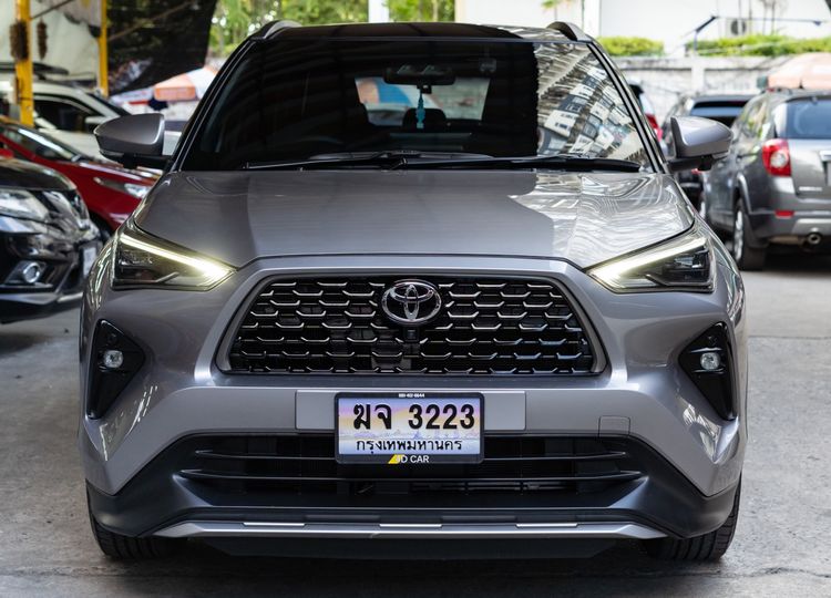 Toyota Yaris Cross 2024 1.5 HEV Premium Luxury Utility-car ไฮบริด ไม่ติดแก๊ส เกียร์อัตโนมัติ เทา