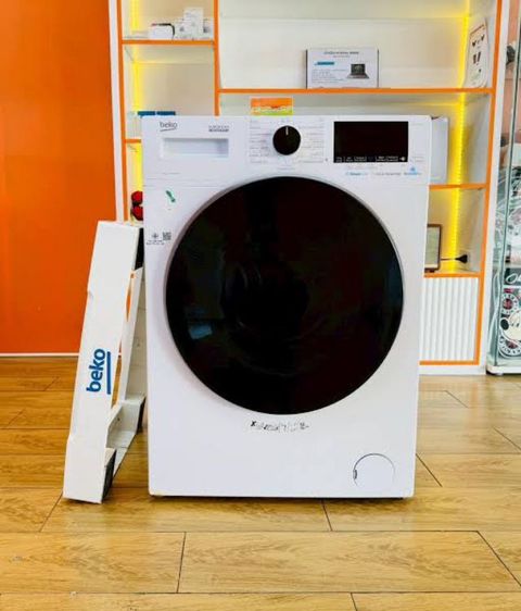 ฝาหน้า เครื่องซักผ้า พร้อม อบผ้าแห้ง Beko รุ่น WYM81283