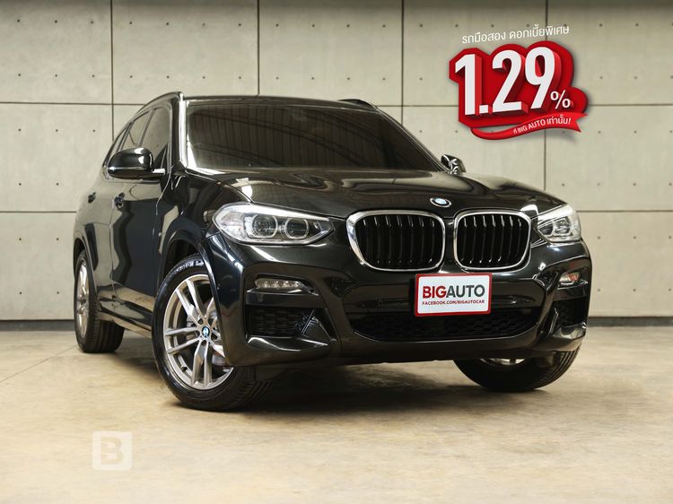 BMW X3 2022 X3 2.0 xDrive20d M Sport AWD Utility-car ดีเซล ไม่ติดแก๊ส เกียร์อัตโนมัติ ดำ