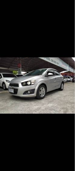 รถ Chevrolet Sonic  1.4 LT สี บรอนซ์เงิน