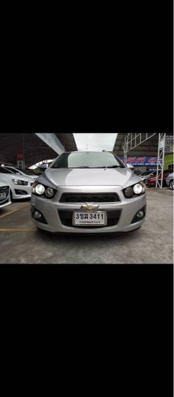 Chevrolet Sonic  2013 1.4 LT Sedan เบนซิน ไม่ติดแก๊ส เกียร์อัตโนมัติ บรอนซ์เงิน รูปที่ 3