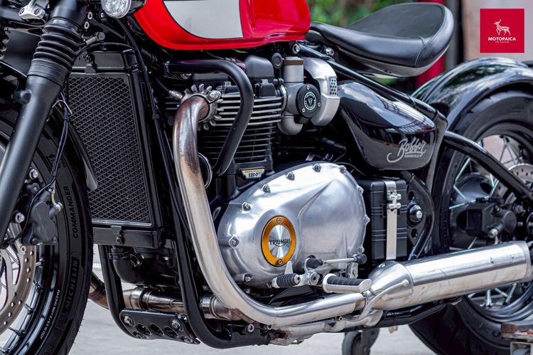 Triumph Bobber1200 ปี2017 สีทูโทน วิ่งน้อย9,000km. ของครบ รูปที่ 10