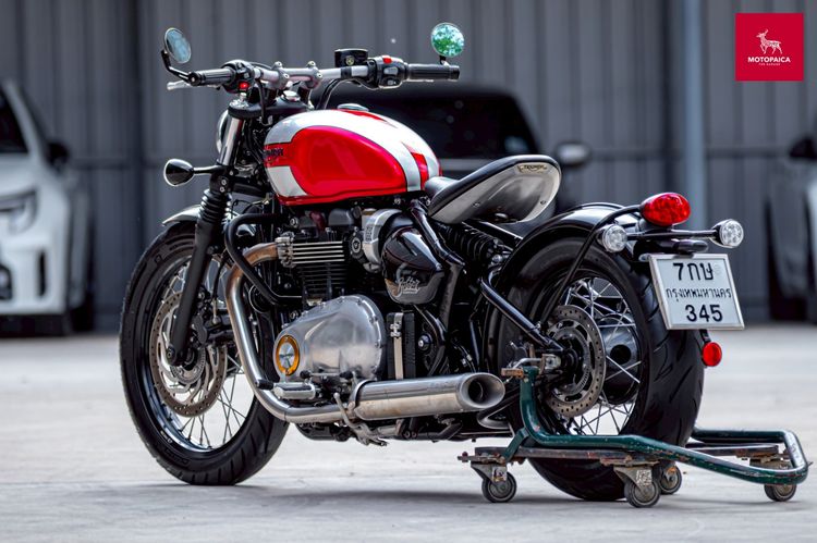 Triumph Bobber1200 ปี2017 สีทูโทน วิ่งน้อย9,000km. ของครบ รูปที่ 4