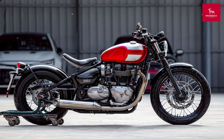 Triumph Bobber1200 ปี2017 สีทูโทน วิ่งน้อย9,000km. ของครบ รูปที่ 2