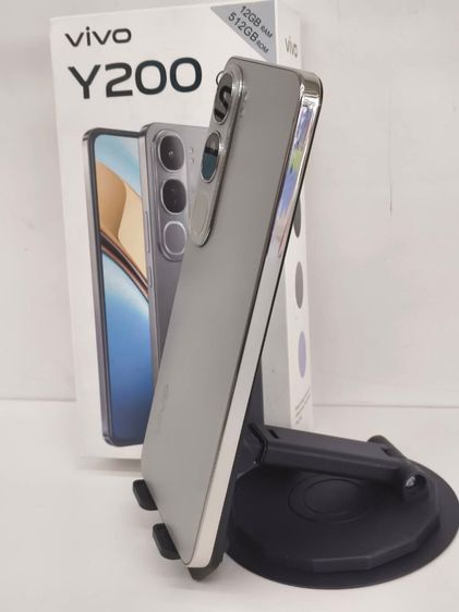 vivo Y200 5G 12GB 512GB สี Titanium Silver กล่องครบ สภาพสวย ใช้งานปกติ รูปที่ 3