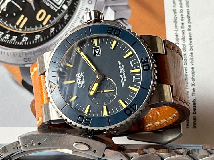 รับเทรด ORIS TITANIUM MALDIVES GREAT BARRIER REEF LIMITED EDITION 2000PCS รูปที่ 9