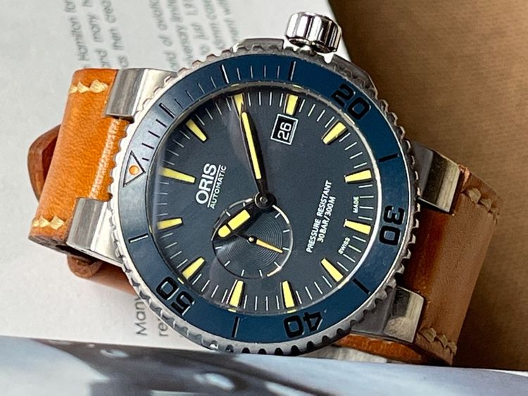 รับเทรด ORIS TITANIUM MALDIVES GREAT BARRIER REEF LIMITED EDITION 2000PCS รูปที่ 7