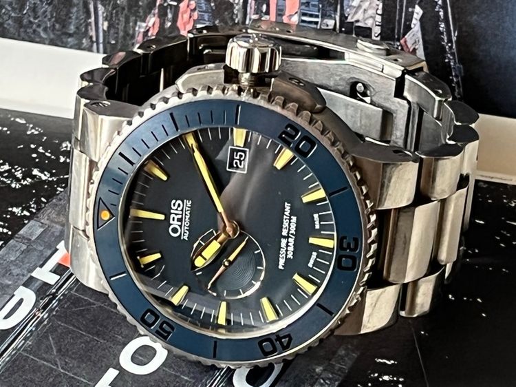 รับเทรด ORIS TITANIUM MALDIVES GREAT BARRIER REEF LIMITED EDITION 2000PCS รูปที่ 3