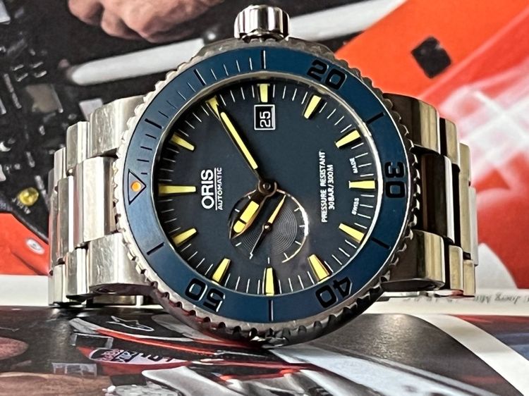 รับเทรด ORIS TITANIUM MALDIVES GREAT BARRIER REEF LIMITED EDITION 2000PCS รูปที่ 16