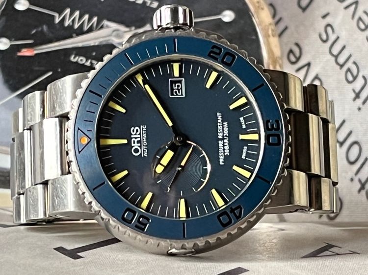 รับเทรด ORIS TITANIUM MALDIVES GREAT BARRIER REEF LIMITED EDITION 2000PCS รูปที่ 6