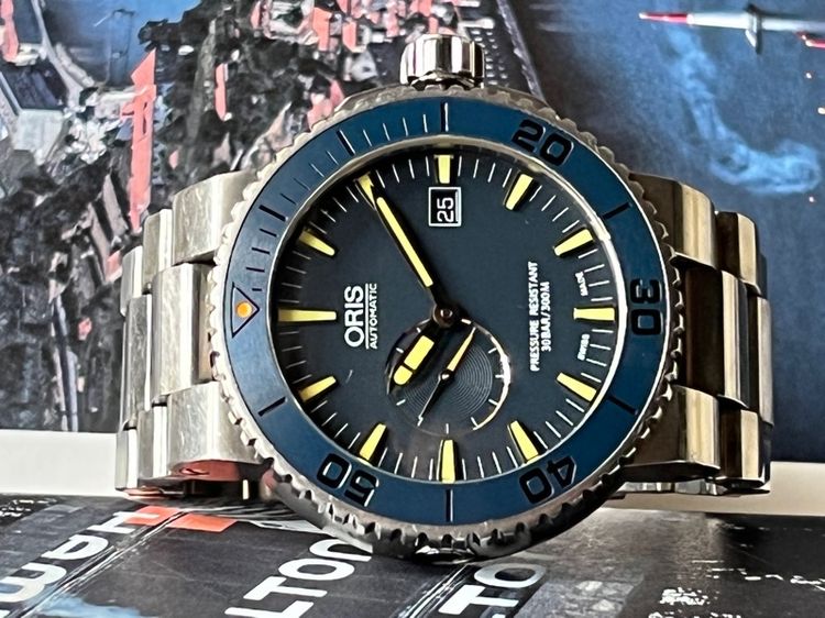 รับเทรด ORIS TITANIUM MALDIVES GREAT BARRIER REEF LIMITED EDITION 2000PCS รูปที่ 2