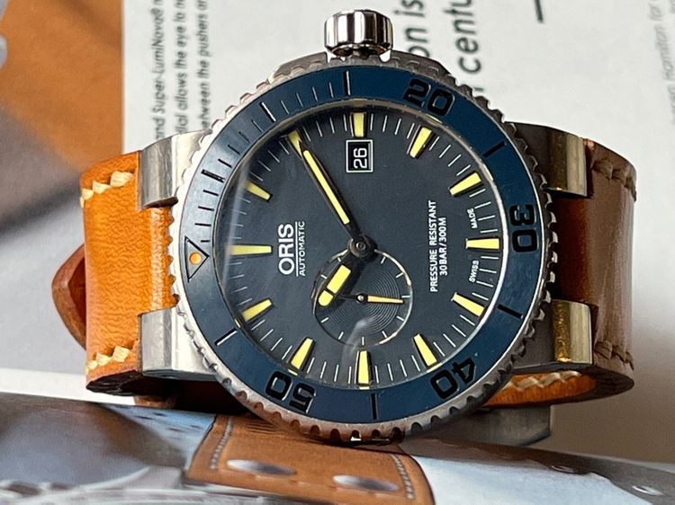 รับเทรด ORIS TITANIUM MALDIVES GREAT BARRIER REEF LIMITED EDITION 2000PCS รูปที่ 8
