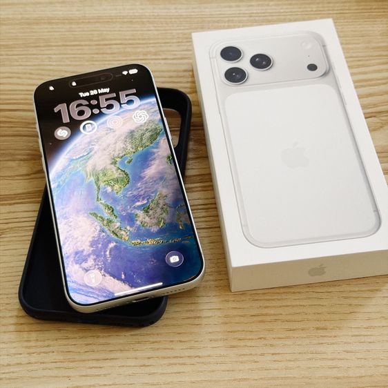 มือสอง iPhone 17 Pro Max ความจุ 256 GB สี Silver ขาวเครื่องใหม่มากๆ ไร้ตำหนิ ประกันเหลือ รูปที่ 5