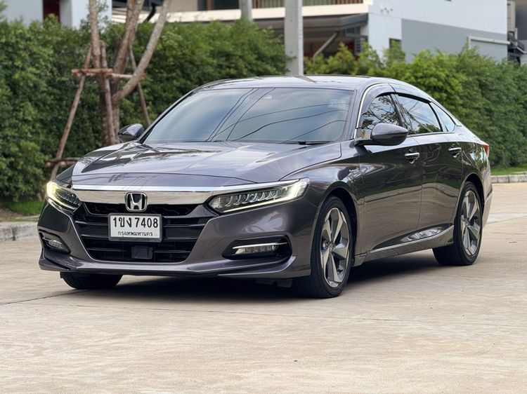 Honda Accord 2020 2.0 e:HEV EL+ Sedan ไฮบริด ไม่ติดแก๊ส เกียร์อัตโนมัติ เทา รูปที่ 2