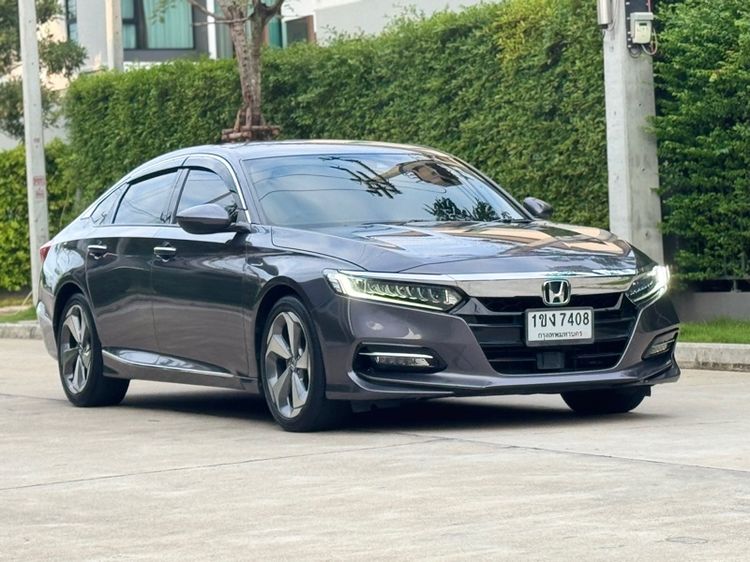 Honda Accord 2020 2.0 e:HEV EL+ Sedan ไฮบริด ไม่ติดแก๊ส เกียร์อัตโนมัติ เทา รูปที่ 3