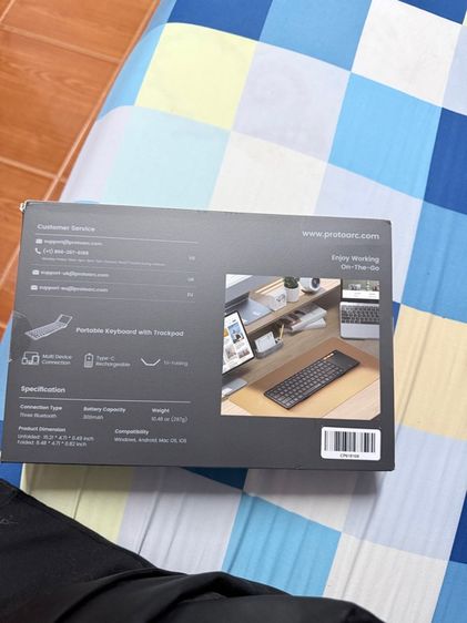 คีบอร์ด ProtoArc XK01 TP รูปที่ 2