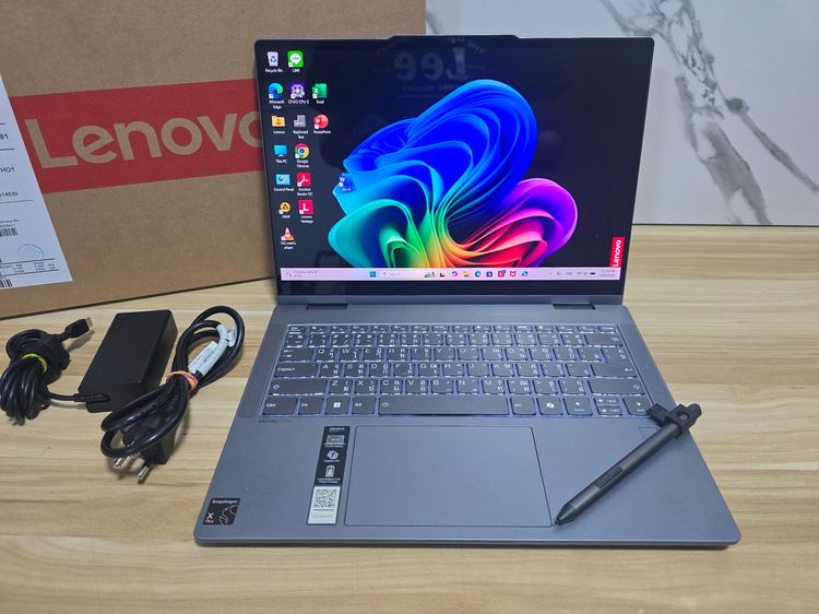 IdeaPad5 2in1 SnapdragonXPlus+Oled Touchscreen+Pen+ram16  เครื่องสวย+ประกัน รูปที่ 10