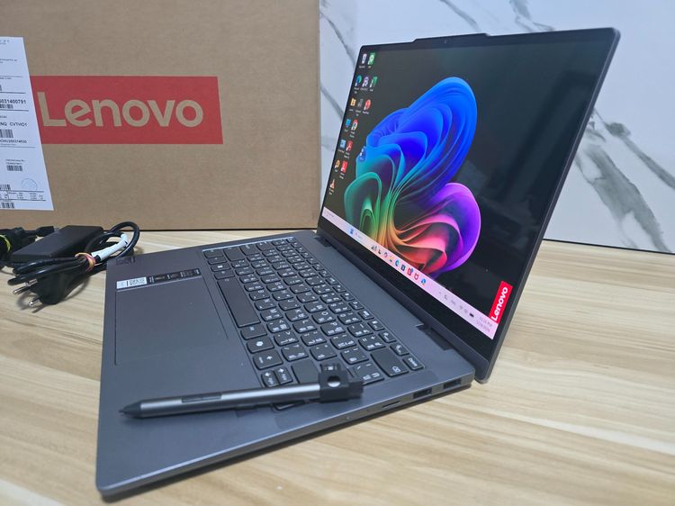 IdeaPad5 2in1 SnapdragonXPlus+Oled Touchscreen+Pen+ram16  เครื่องสวย+ประกัน รูปที่ 5