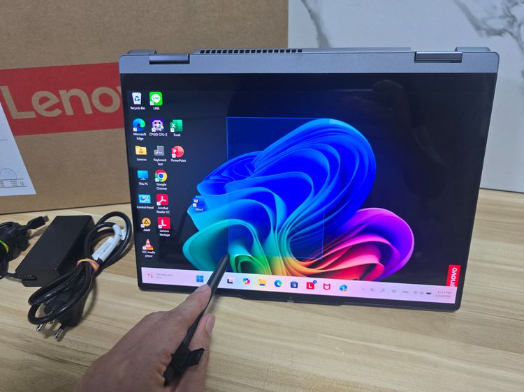 IdeaPad5 2in1 SnapdragonXPlus+Oled Touchscreen+Pen+ram16  เครื่องสวย+ประกัน รูปที่ 7