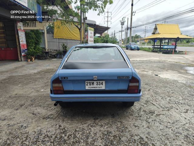 Citroen CX20 1987 2.0 Sedan เบนซิน ไม่ติดแก๊ส เกียร์ธรรมดา ฟ้า รูปที่ 3
