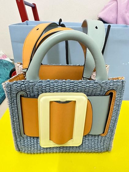 หญิง หลากสี BOYY BOBBY 18 RAFFIA TOTE
