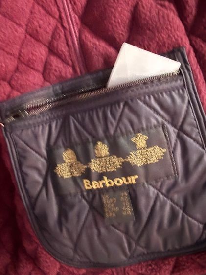 Barbour Winter Liddesdale GiletAuthentic quilted vest  💯 รูปที่ 8