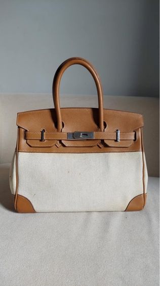 กระเป๋าทรงถือ Hermes งานเย็บมือ