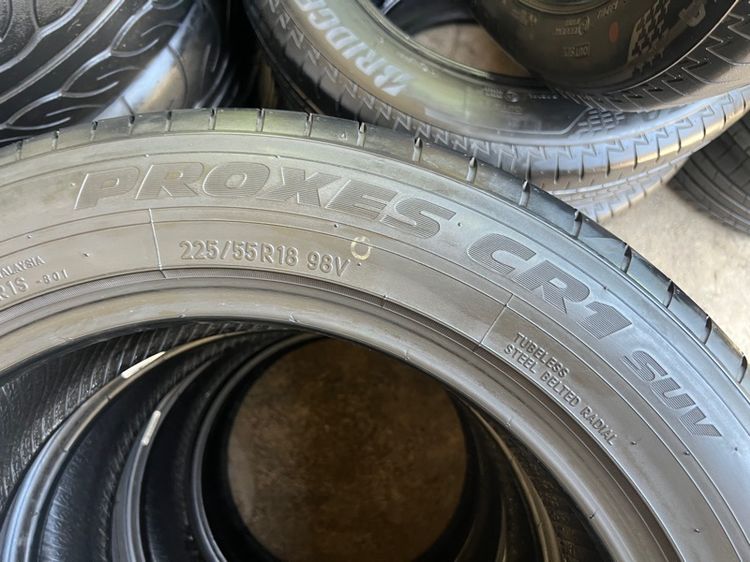 ยาง TOYO CR1 225 60 18 ปี22 เส้น 700 บาท สภาพดี SUV รูปที่ 6