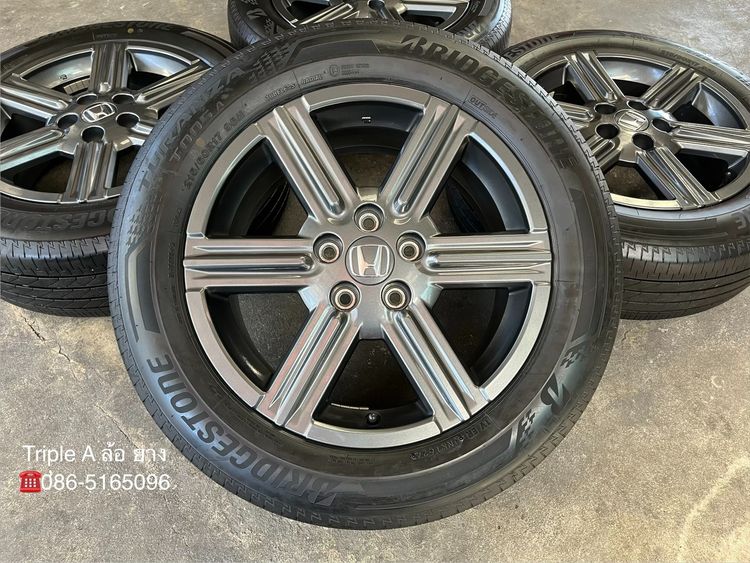 ✨ล้อแม็ก 5รู114✨Honda HRV ขอบ 17 พร้อมยาง 215-60-17 Bridgestone ปี 23 รูปที่ 2